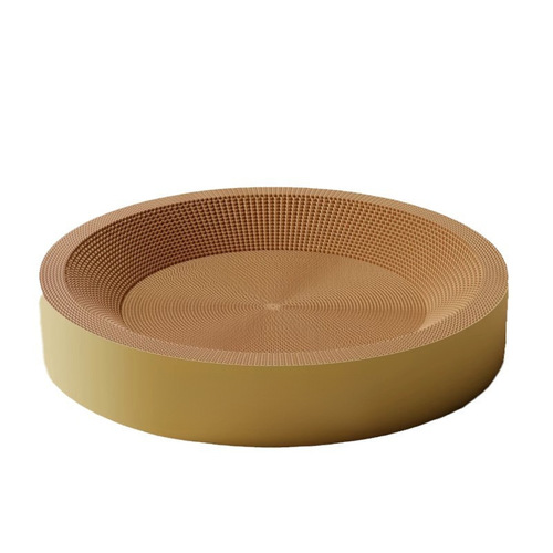 Catscratch mat for wholesale, wear-resistant and non-dust shedding, extra large round cat scratching pad, durable claw board