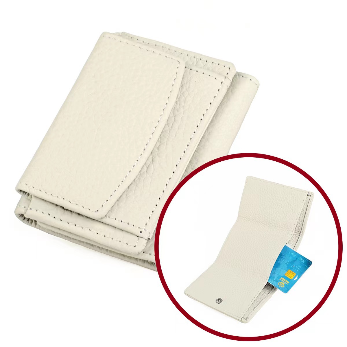 3001 (베이지) 는 내부와 외부에서 수입 된 1 층 소 가죽입니다.