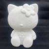 18.5cm large cartoon cat white blank