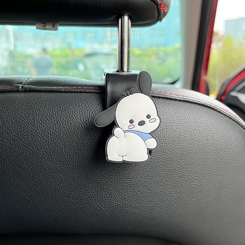 Asiento de automóvil espalda gancho lindo perro Pachia para la cola trasera del automóvil gancho red multifuncional suministros