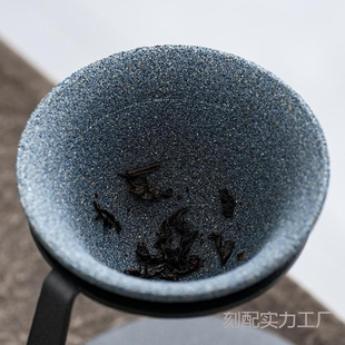 Non-Porous Tea Strainer, Tea Filter, Fair Cup, Tea-Water Separation, Tea Filter Mesh, Integrated Tea Brewing Set with Small Green Tangerine Kung Fu Tea Set