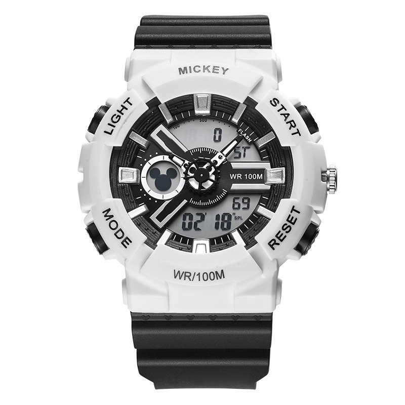 검은색 얼굴 흰색 원형 검은색 테이프