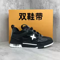 Foreign Trade European Station Lujia Chubby Men's and Women's Loafers Height-Increasing Thick-Soled Dad Shoes Fashionable Versatile Sneakers
