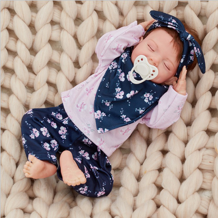 Nueva Llegada De abril renacer muñeca simulación muñeca renacer bebé pequeño Abril