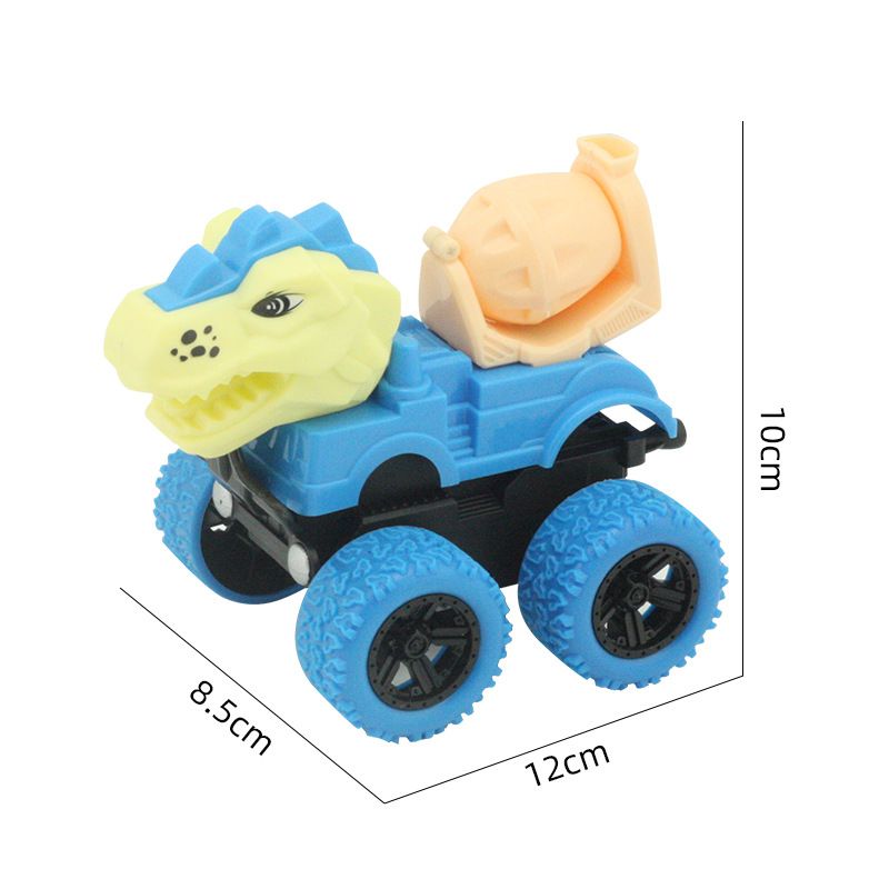Juguete para niños tracción en las cuatro ruedas truco de inercia modelo de vehículo todoterreno niño juguete graffiti puesto de coche resistente a la caída al por mayor