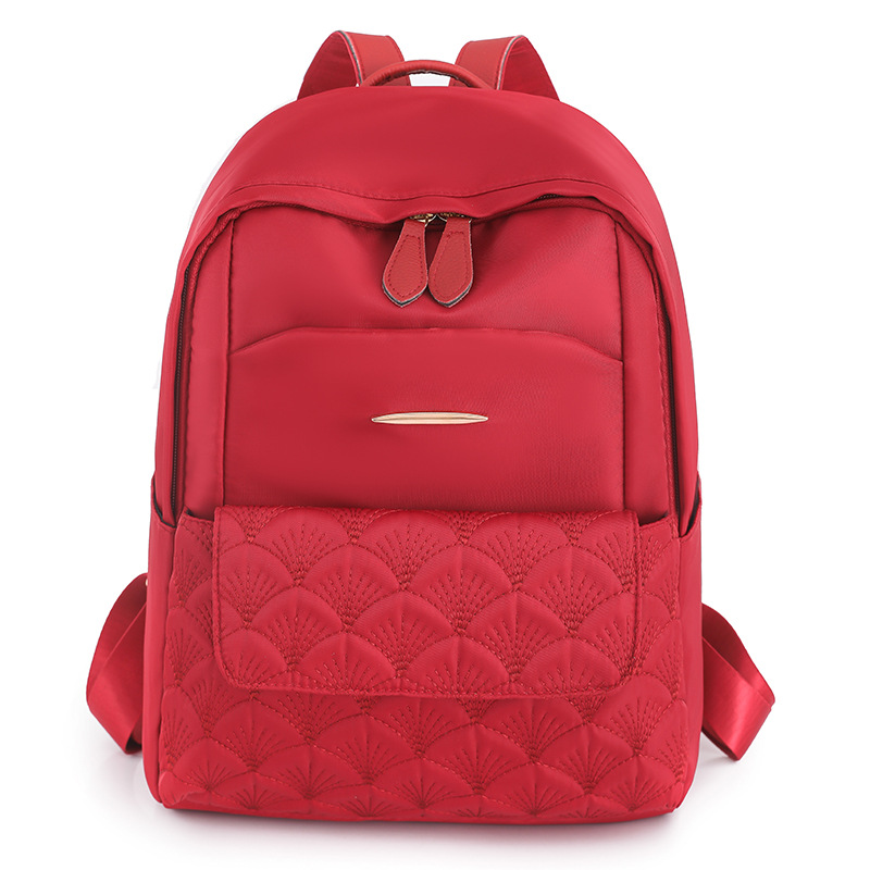 2023 primavera nuevo estilo casual damas Oxford mochila bordado de moda mochila al aire libre de gran capacidad mochila escolar al por mayor