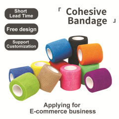 弹性运动自粘绷带宠物绑带Self-Adhesive Cohesive Bandage Wrap