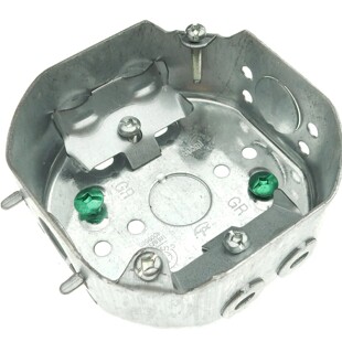 54151-L Canada 4 inch octagonal junction box 2-1/8 inch galvanized steel thickness 1.2/1.3mm