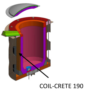 无芯感应炉/透热炉用线圈浆料 COILCRETE 190