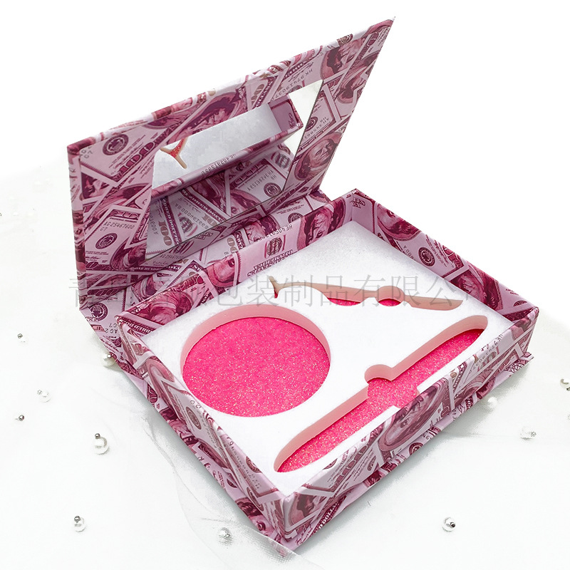 现货睫毛盒 多对装大套盒睫毛盒现货 假睫毛盒套装 可加印log