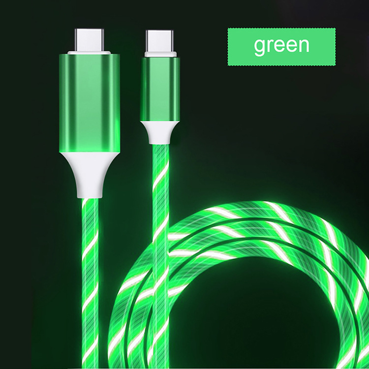 Das neue LED-Streaming-Light-Datenkabel von Flowme, beliebter PD-Schnellladehalter für Mobiltelefone_voghion.com