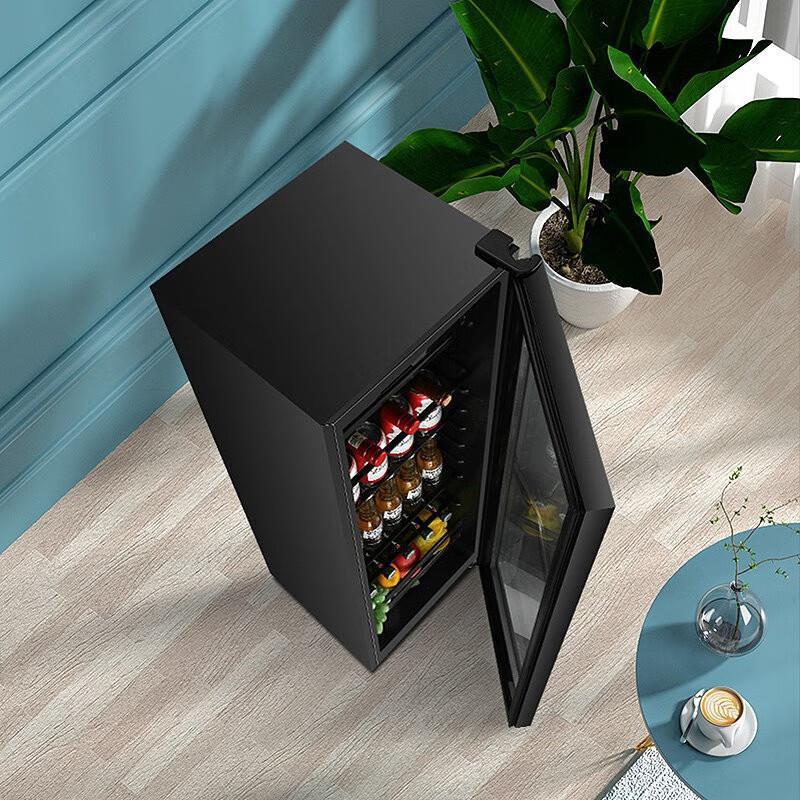 Directly Supplied High Household Small Ice Bar Constant Temperature Wine Cabinet Refrigerated Refrigerator Mini Refrigerated Fresh-Keeping Cabinet Tea Drinks