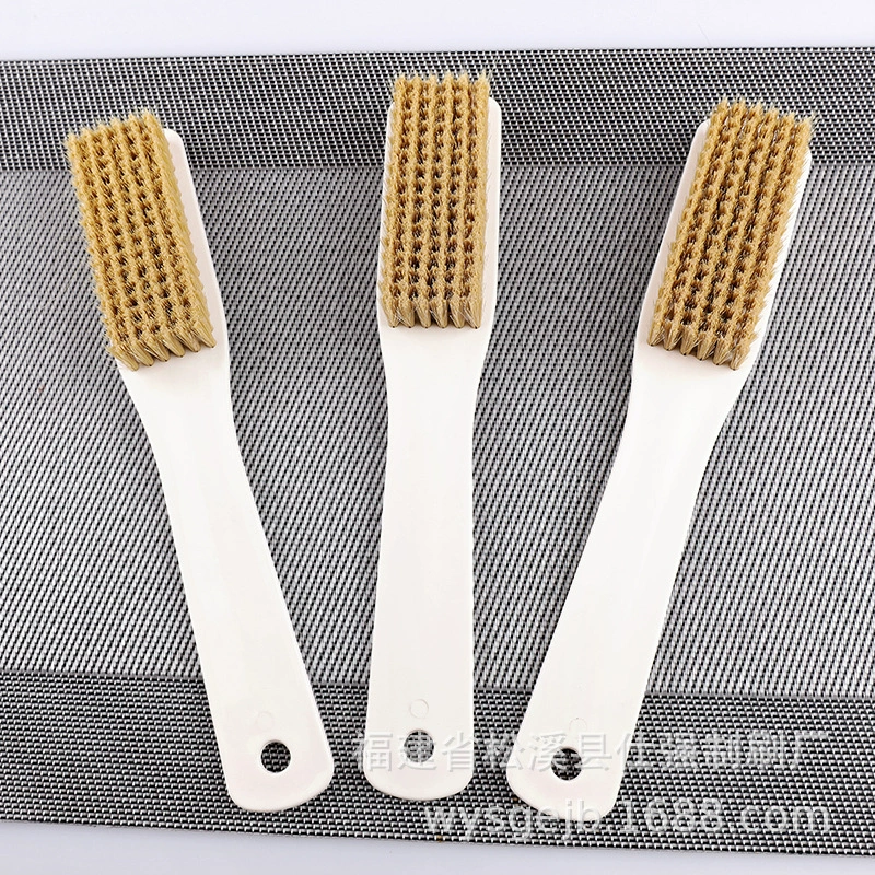 Soft harmless universal shoe brush for laundry, storage system