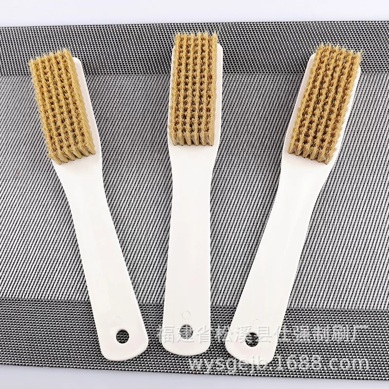 Soft harmless universal shoe brush for laundry, storage system