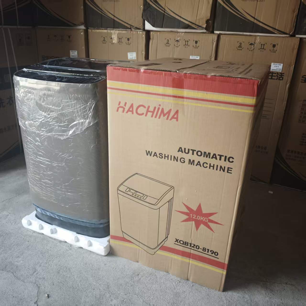 12 kg English panel automatic washing machine cross-border