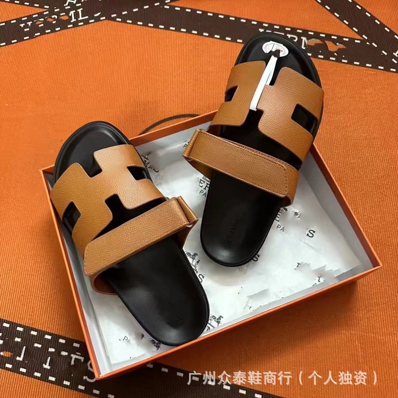 外贸专供h拖鞋2025新款魔术贴夏季女士运功休闲百搭二舅拖凉拖鞋|undefined