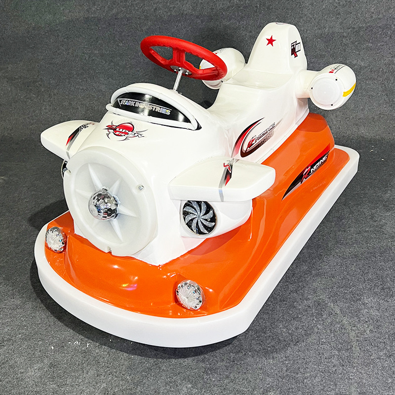 Nuevo modelo 2026 de kart luminoso para adultos, coche eléctrico de diversión para niños, coche de choque eléctrico de dos plazas para el parque.