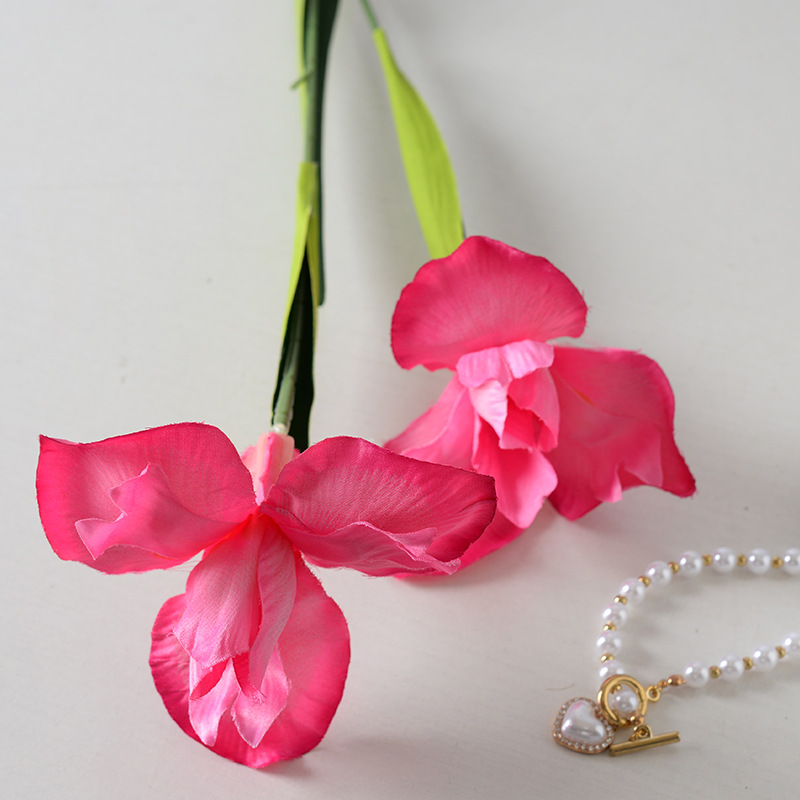 Flor artificial rosa roja naranja flor artificial Rosa flor artificial salón de bodas boda decoración del hogar flor artificial al por mayor