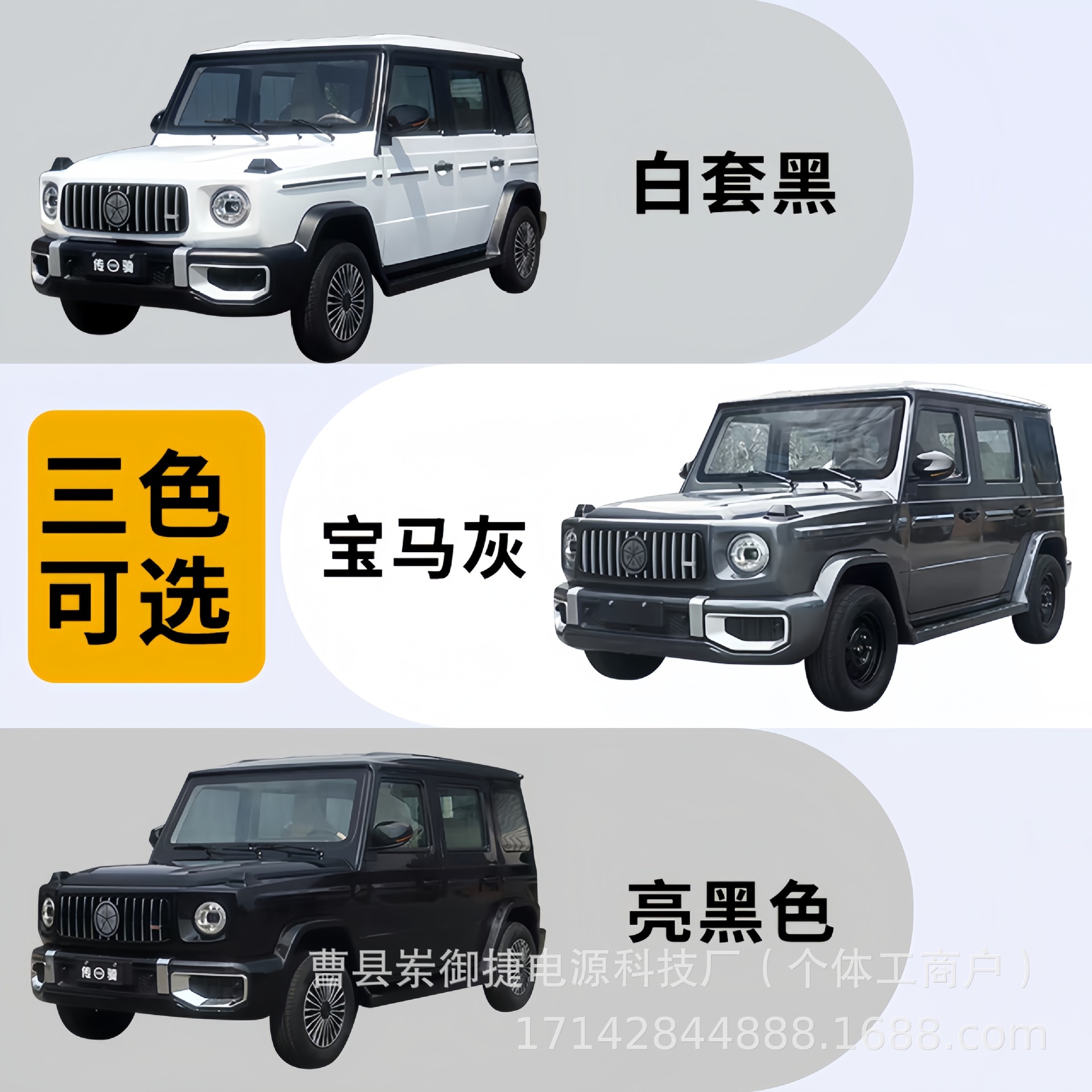 Qìchē Oil-Electric Hybrid 4-Wheel Electric Car for Women (Auto Parts and Accessories) - basic-model