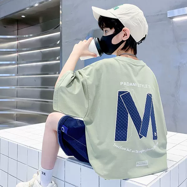 Bean green [M single T-shirt top]
