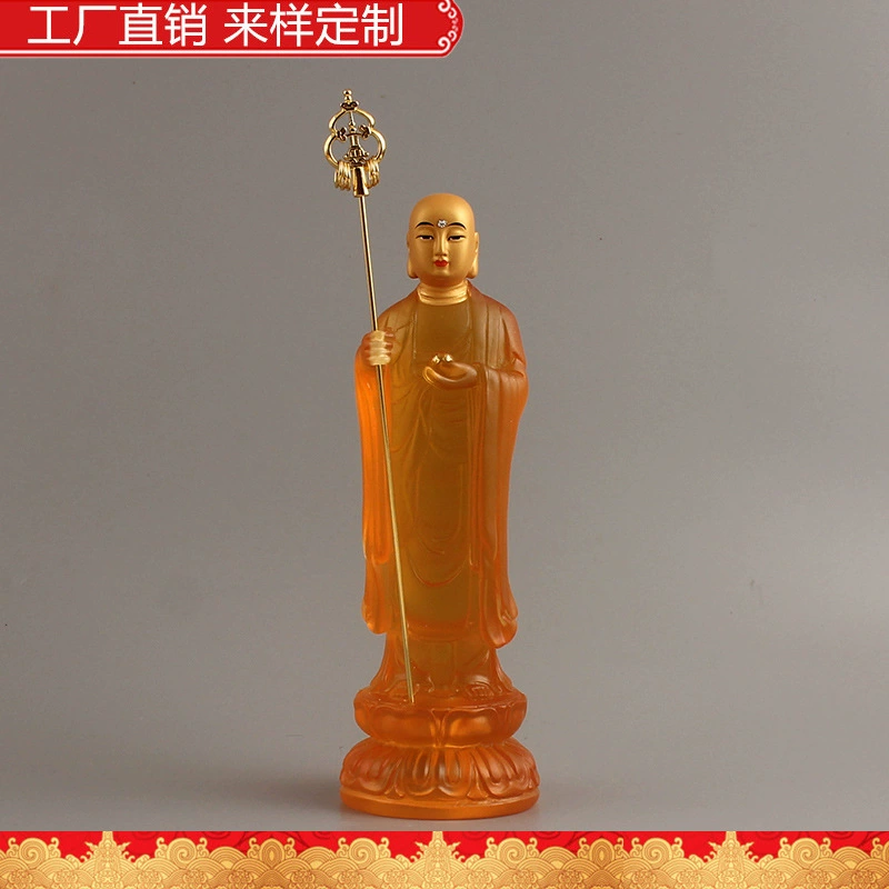 Король Дзидзо Южная Корея с высокой имитацией глазурованной смолы