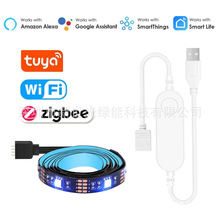 USB���l���T�fRGB������wifi�Շ�led���lzigbee֧��Alexa Google