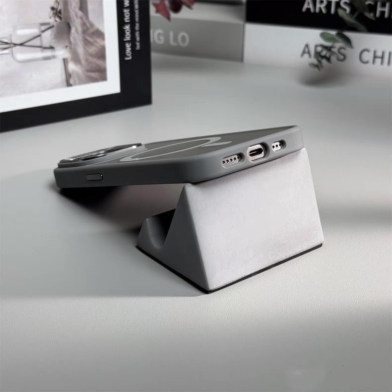 magsafe 磁気ワイヤレス充電 iPhone16promax 携帯電話ケース Apple 15 肌感触つや消し新|undefined
