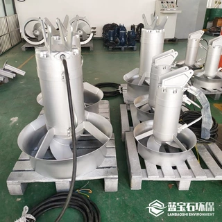 不锈钢潜水搅拌机 型号齐全液下高速推流搅拌泵QJB水下推进器现货