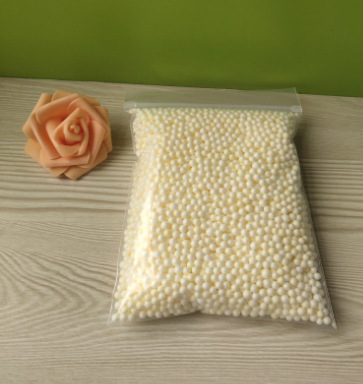 4-6mm macaron color bola de espuma material hecho a mano bricolaje Bola de partículas delgadas Planeta de flujo de relleno decorativo