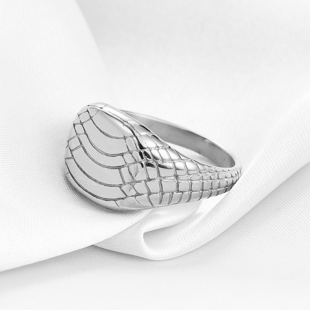 20g Weight Rings Classification 1 Piece Quantity Holiday Occasion Titanium Steel Material Solid Color Pattern All Seasons Season Men's Gender Plating Design Hip-Hop Style Wholesale Jewelry Hip-Hop Solid Color Titanium Steel Plating Rings 8