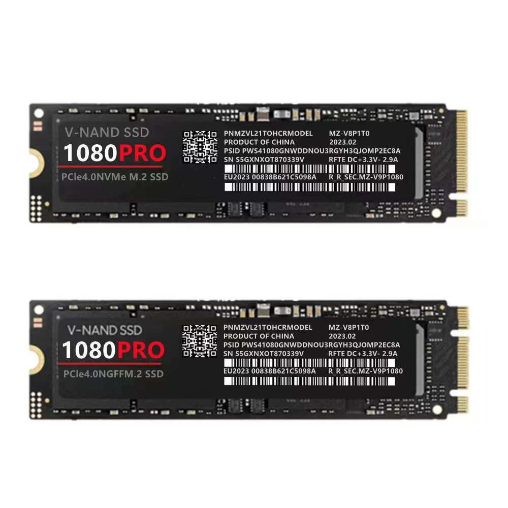 NVMe M.2 SSD 1080PRO PCIe 4.0, высокоскоростное чтение/запись, 1/2/4 ТБ