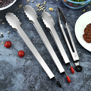 Food Clip Stainless Steel 430 Kitchen Anti-scalding Clip Barbecue Clip Stainless Steel Food Clip Barbecue Clip