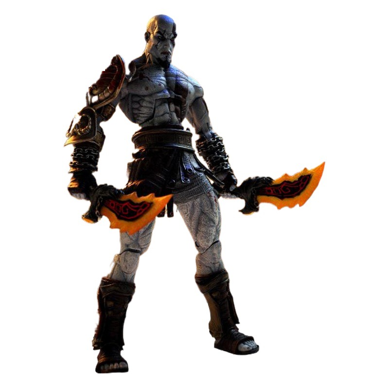 NECA god of war 3 Ultimate Kratos en caja edición de lujo modelo hecho a mano