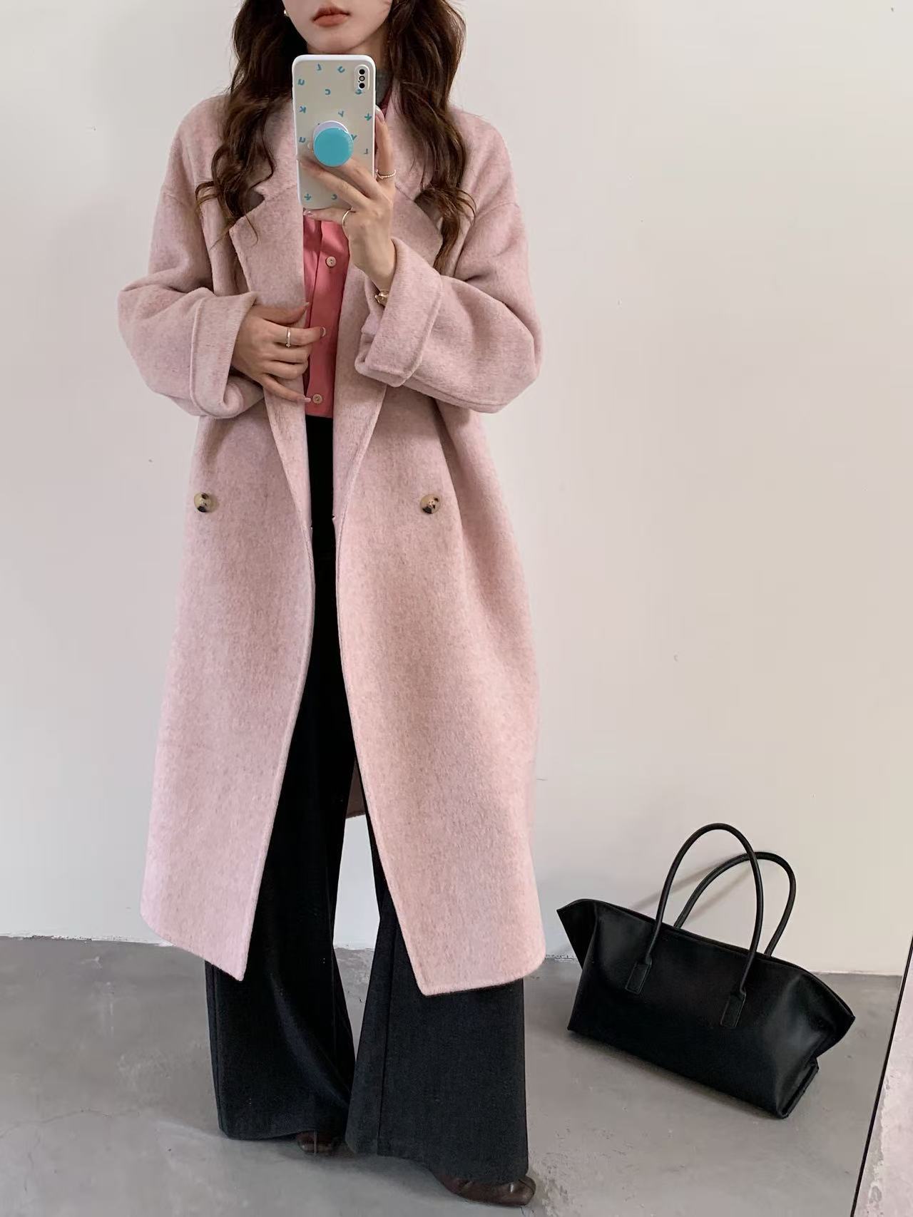 Leather pink