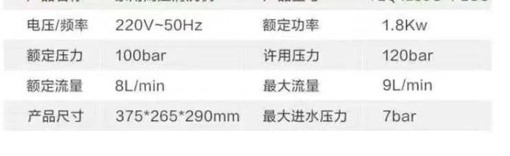 2000W Brushless Induction Silent High Pressure Car Washer