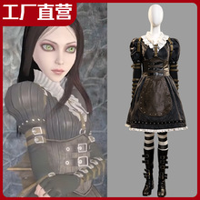 一件代发新次元爱丽丝疯狂回归cos服Madness Returns Alice服装女