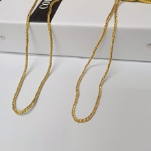 批发金色三股绳3mm4mm帽绳腰绳材料服装辅料饰品工艺辅料绳