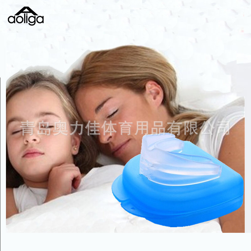 Protector bucal anti-ronquidos Alijia ajustable ortodoncia evita ronquido