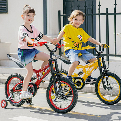 Music B.duck Yellow duck 16 children Toddler balance Bicycle 3-8 Male treasure Bicycle Bicycle
