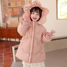 【巴拉巴拉同款】女童羽绒服中长款女宝宝幼童加厚保暖冬小童外套