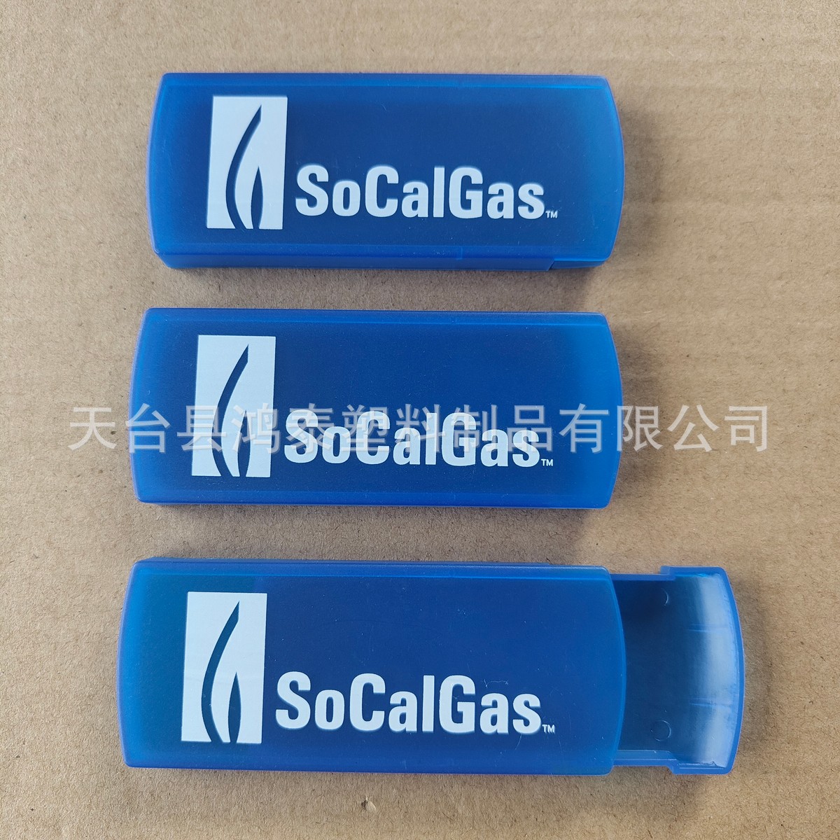 热销印字 便携伤口止血贴盒 塑料棉签牙线盒 抽屉推拉式创口贴盒