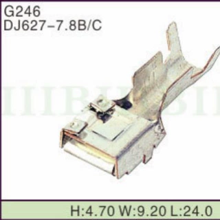 DJ627-7.8B/C  接端子  7116–6041汽车连接器7116–6040 G246