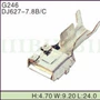 60416040汽车连接器