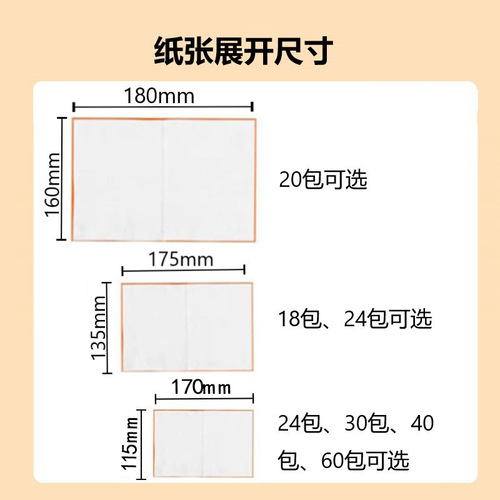 Tissue paper large pack 420 paper towels wholesale factory full box affordable 5-layer thickened log paddle removable factory dropshipping