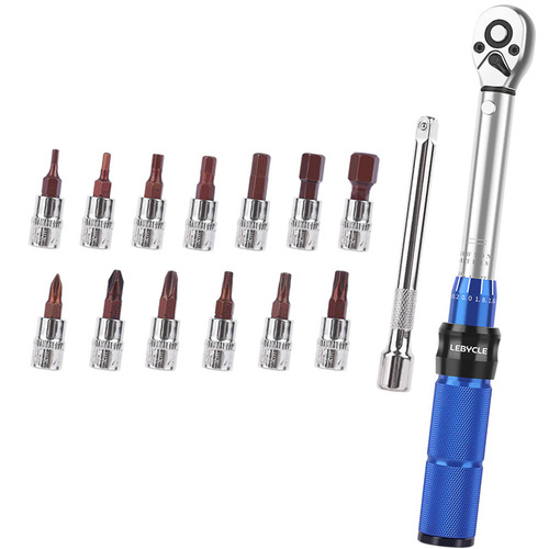 Mountain road bicycle torque wrench preset ratchet torque 2-24NM S2 hexagonal tool set