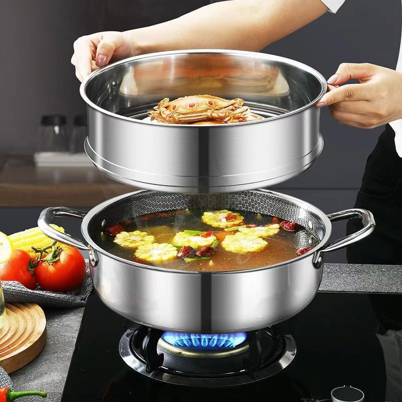 벌집 논스틱 찜기 [단일 냄비 + 찜망]