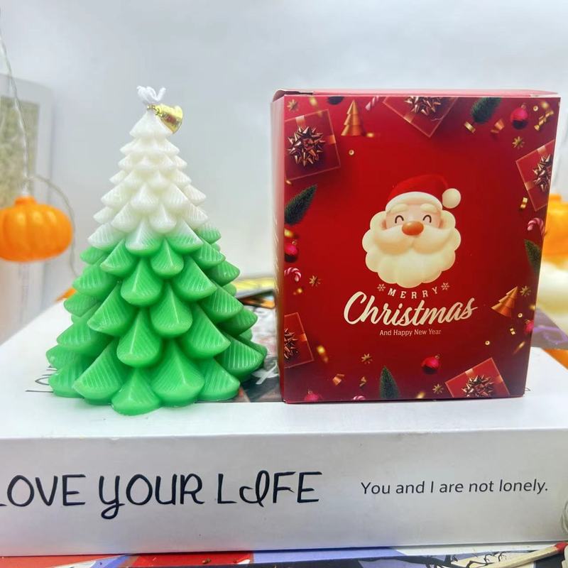 クリスマスクリスマスツリー香薫ろうそくお土産ins創意家庭装飾セット撮影道具祝日礼|undefined