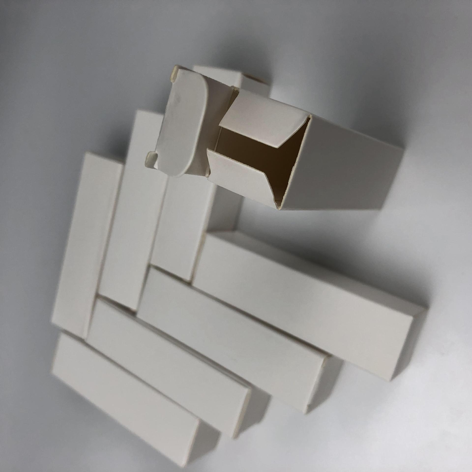 白色小纸盒现货