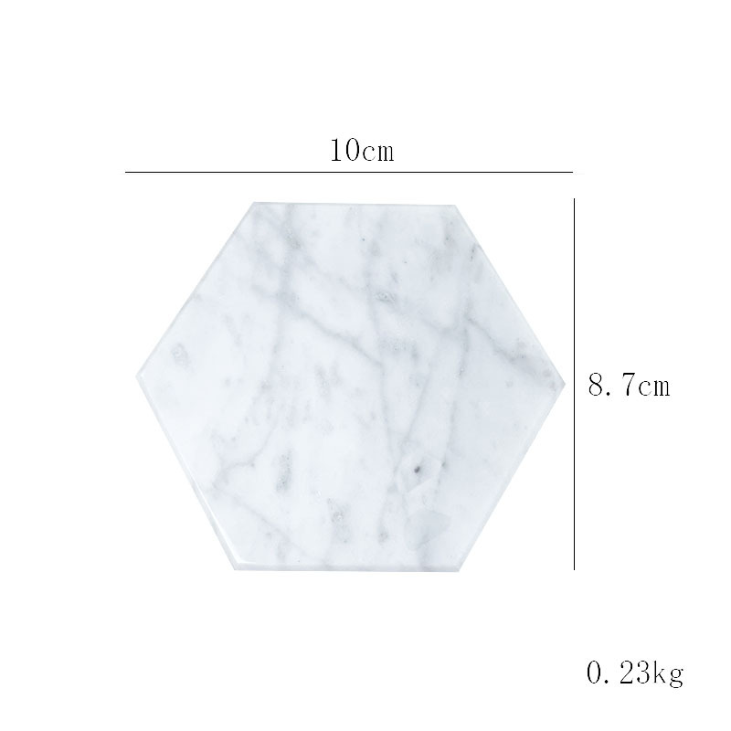 Nordic ins posavasos de mármol natural suministros de hotel posavasos de café manteles individuales de lujo ligero fabricantes de almohadillas de aislamiento al por mayor