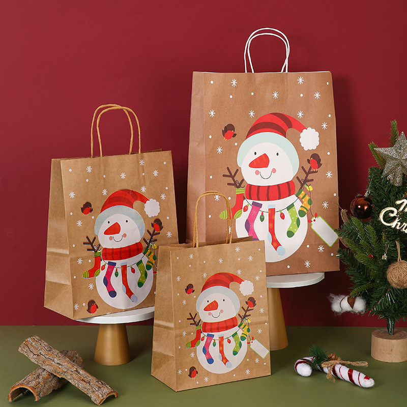 Bolsa de regalo de Navidad para la fiesta de la víspera de Navidad bolsa de regalo INS viento bolsa de Santa al por mayor